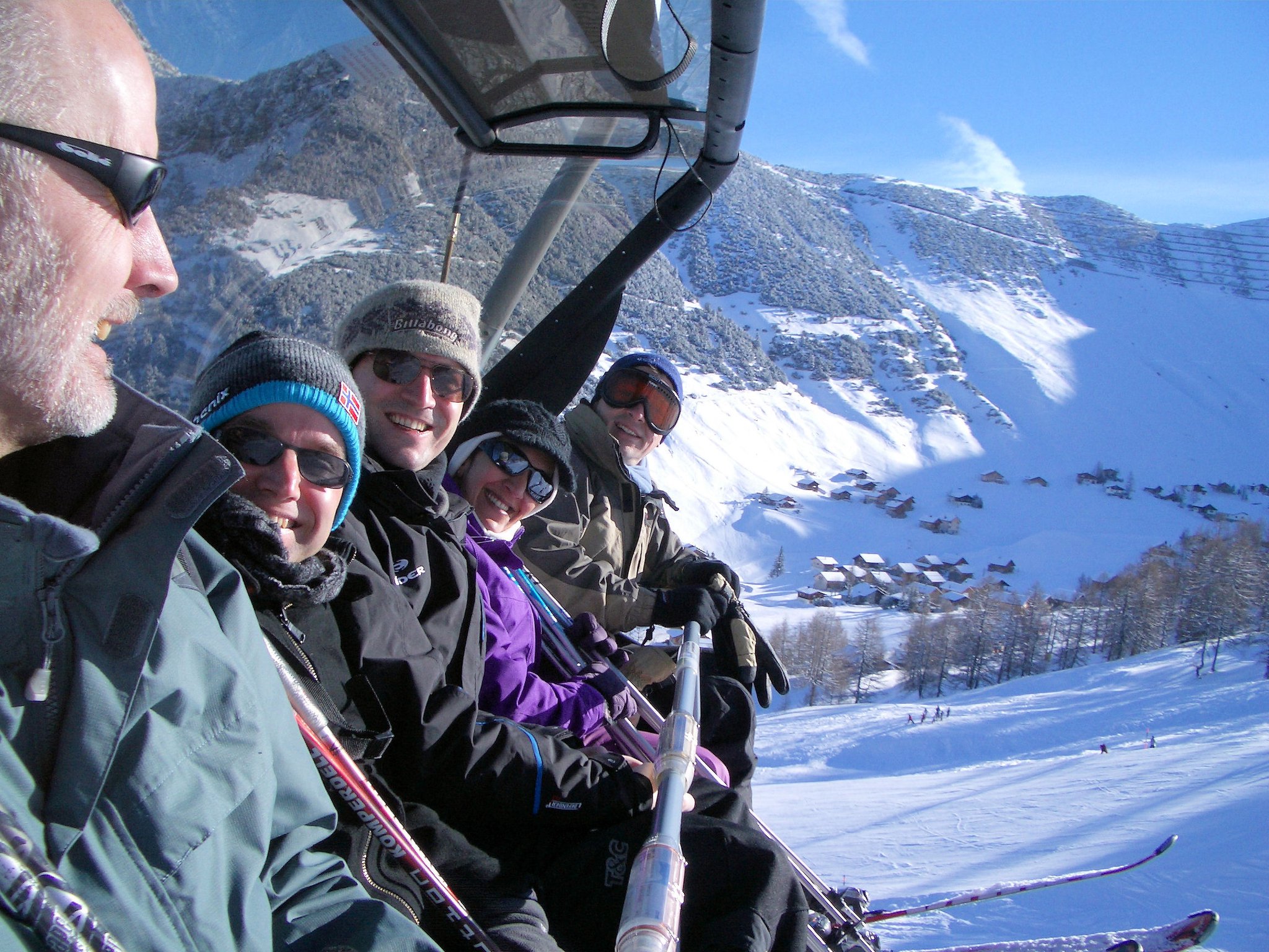 Vaduzer chairlift above Malbun