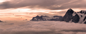 Eiger Sunrise, Mürren photo