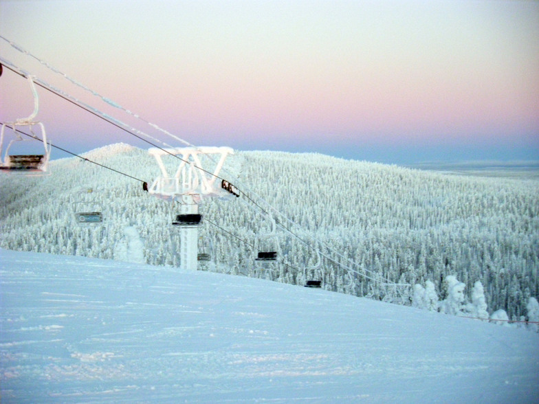 Stunning scenery, Ruka