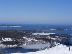 Ski Cape Smokey...Highest Mt...Maritime Provinces,Canada photo