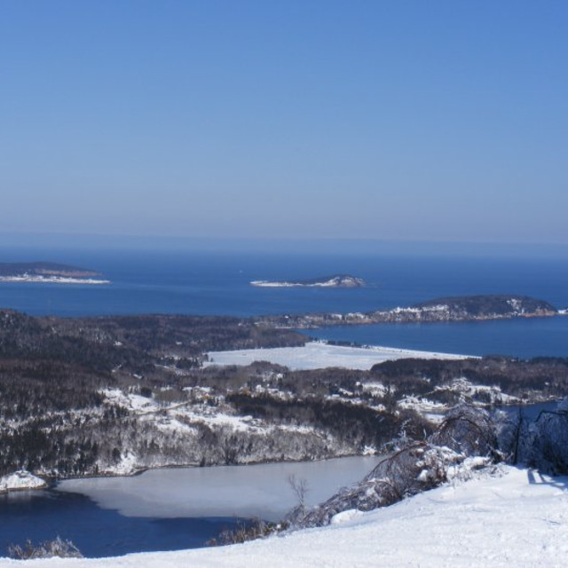 Ski Cape Smokey...Highest Mt...Maritime Provinces,Canada