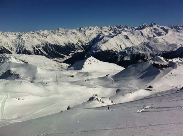 Tod alp on Parsenn, Davos