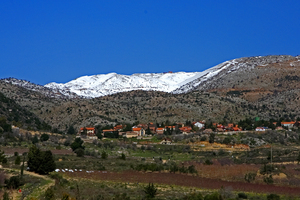 View to Mount Hermon photo