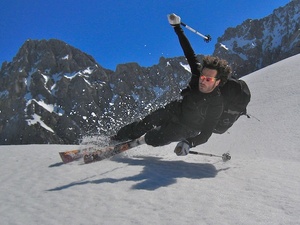 free-heel skiing, Mittenwald/Dammkar photo