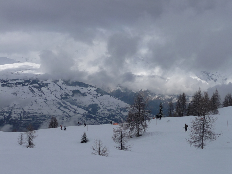 Snow clouds gatherAN, Peisey/Vallandry