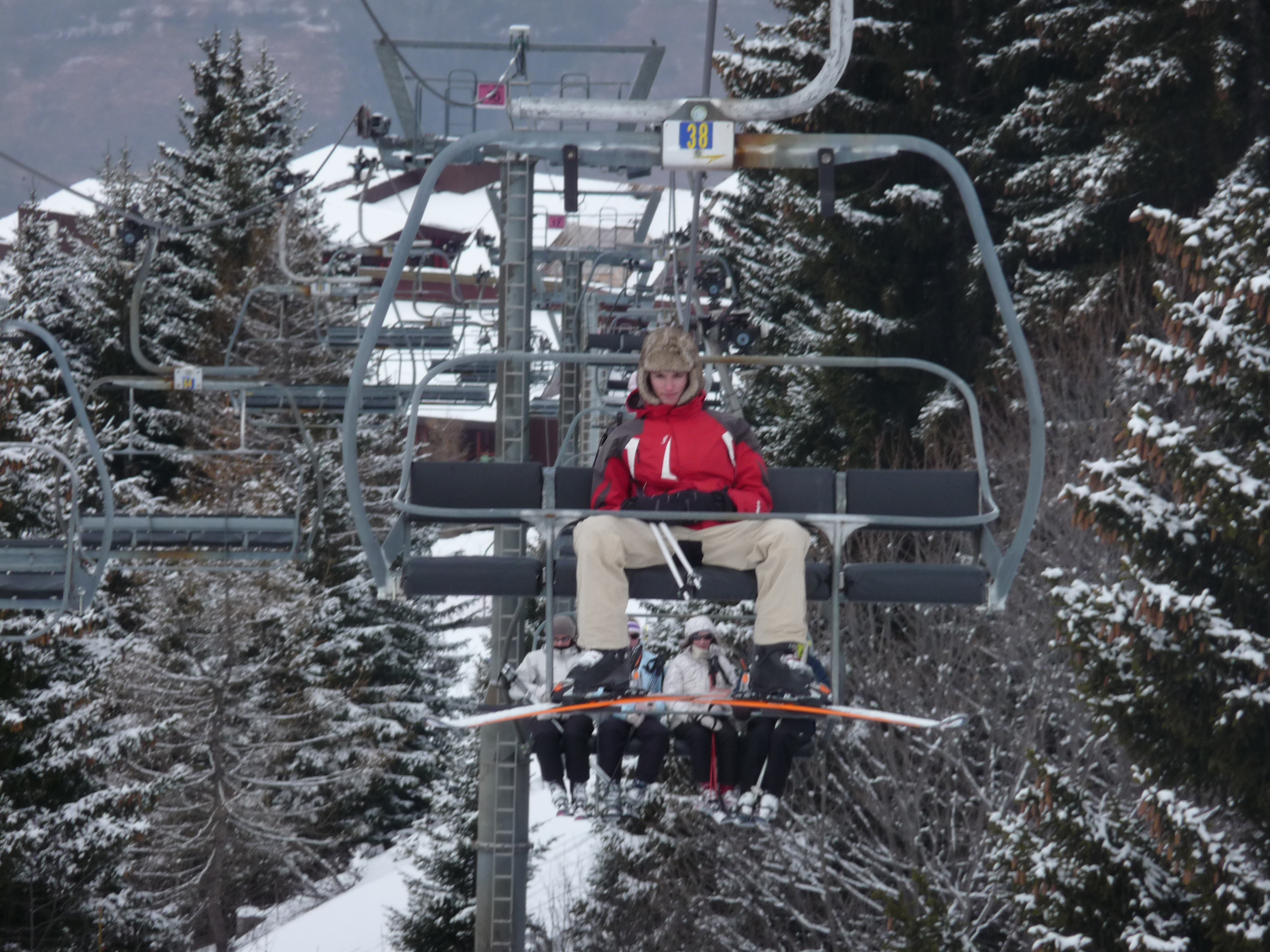 Empty Lift., Peisey/Vallandry