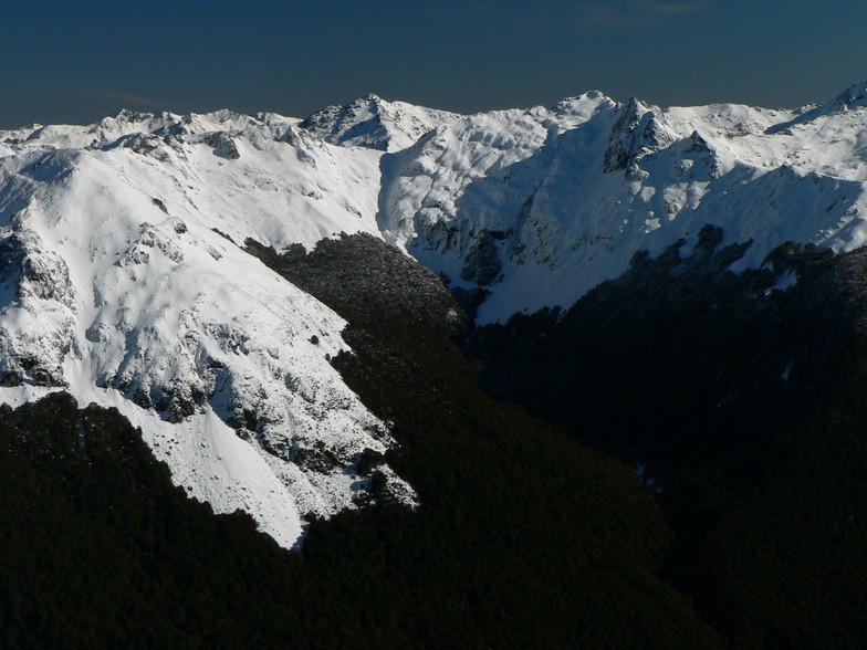 Peel Range from Iron Hill, Rainbow