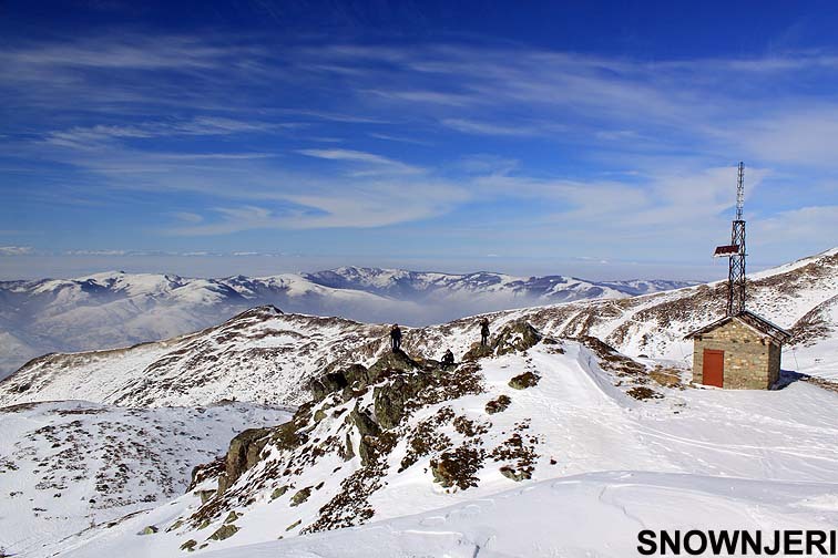 The view from the old two seated lift, Brezovica