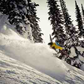 Revelstoke snow cloud, Revelstoke Mountain Resort