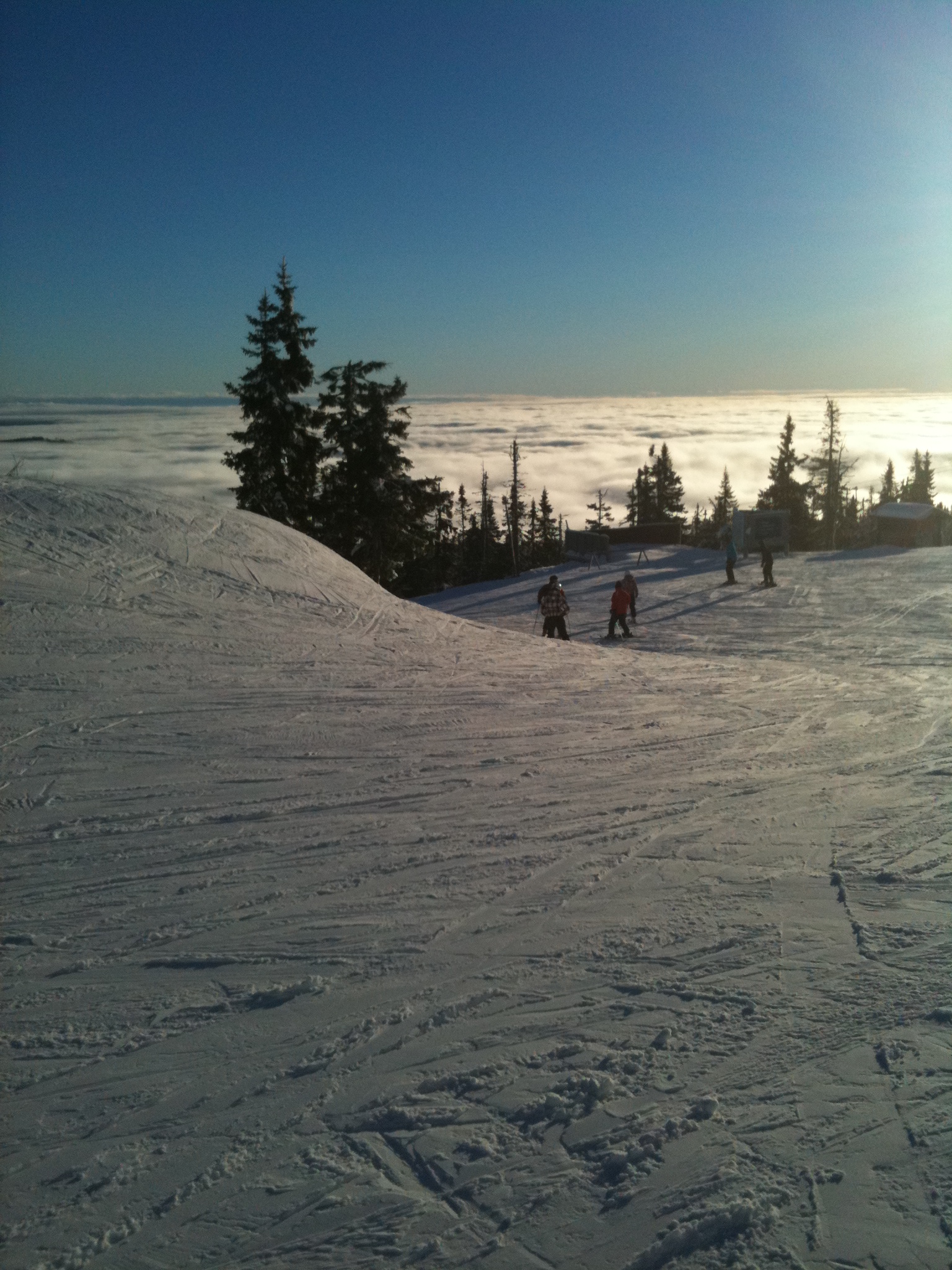 Half way up, Trysil
