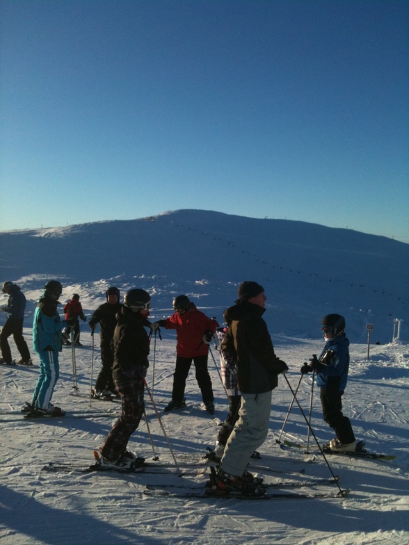 Not quite at the top, Trysil