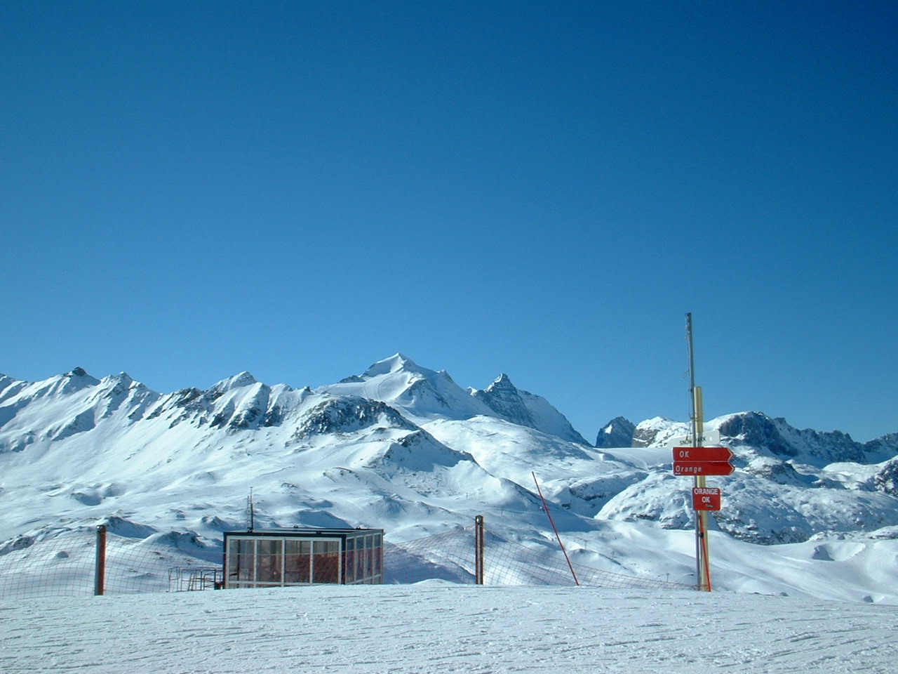 View of the Grande Motte, Tignes