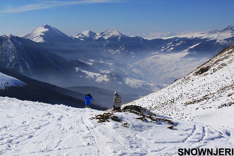 Horizon from Tepsiya run, Brezovica