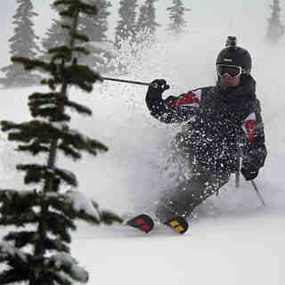 Richard at Castle Mountain, Castle Mountain Resort