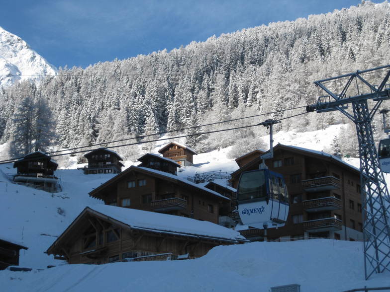 Morning in Grimentz