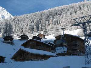 Morning in Grimentz photo