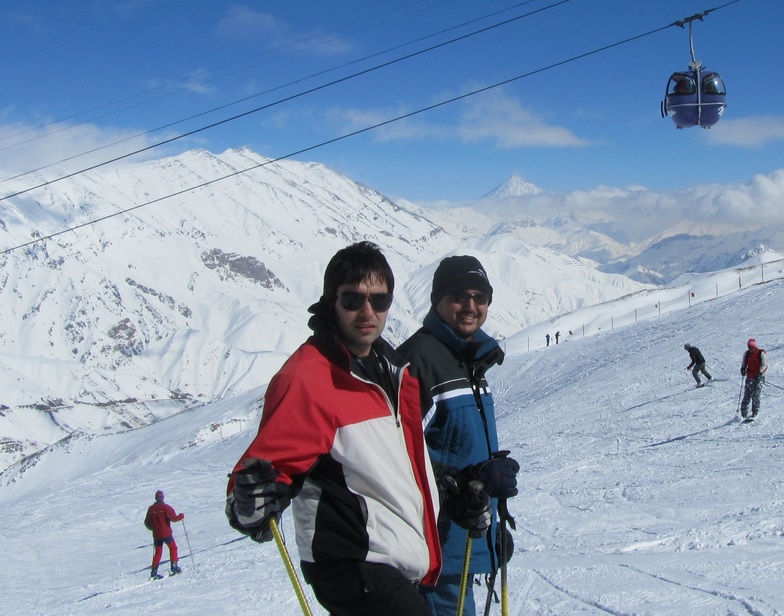 damavand from dizin top