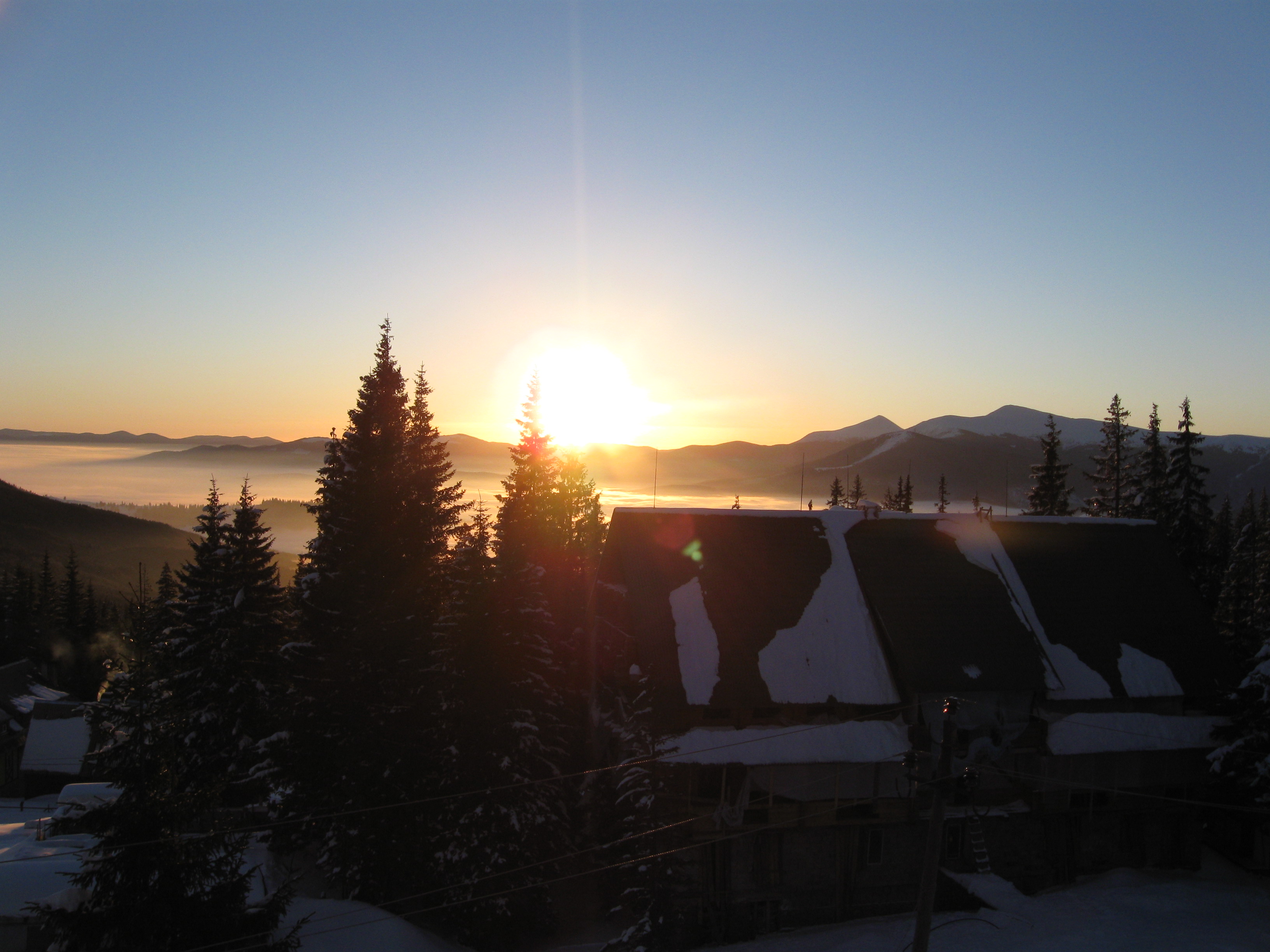 Sunrise in Drahobrat