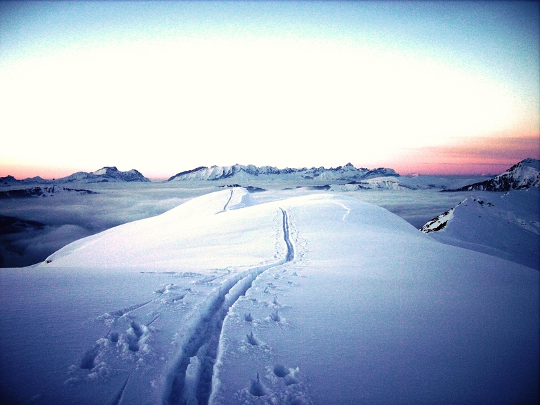 Mer de nuages, Arêches-Beaufort