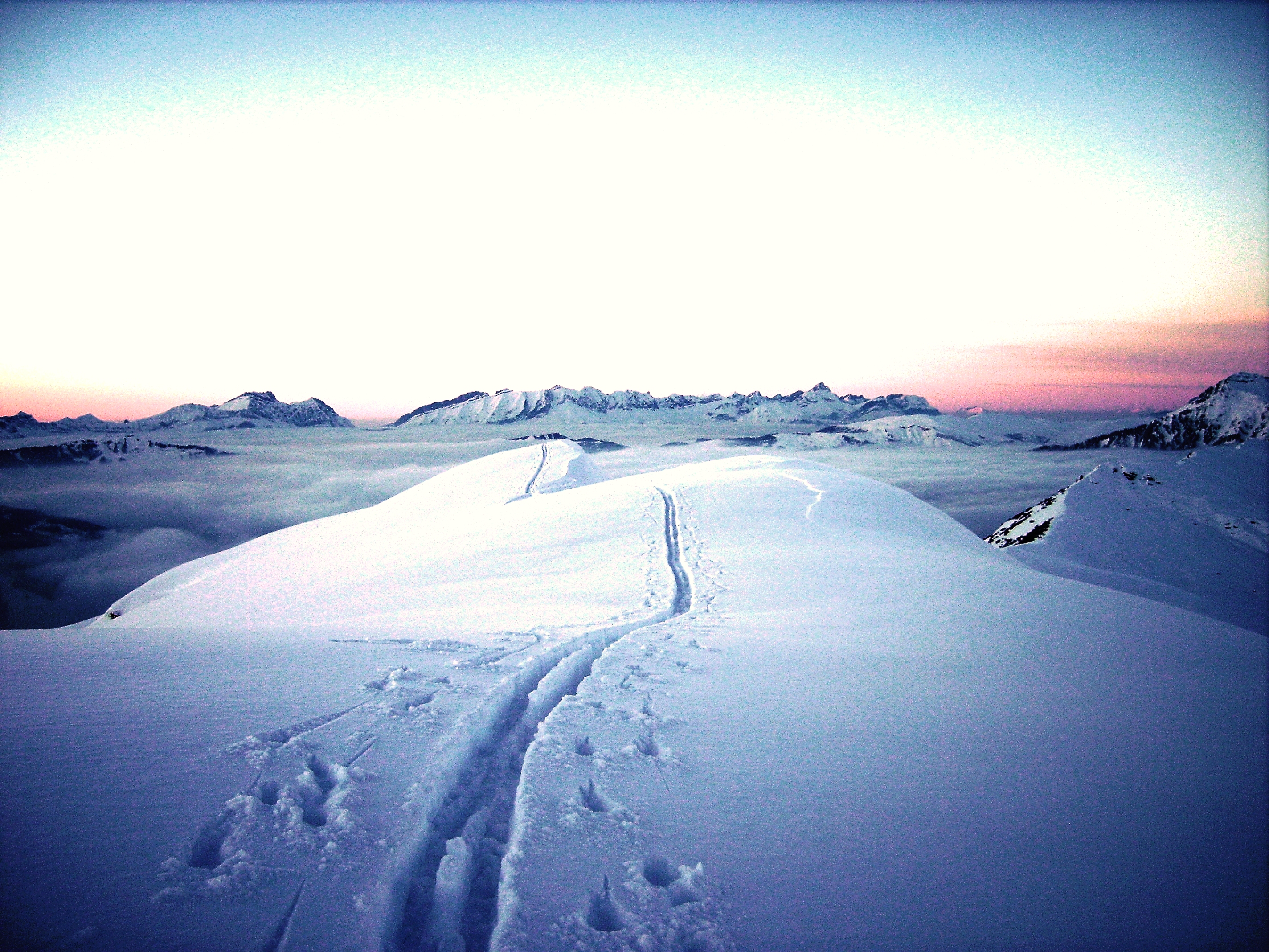 Mer de nuages, Arêches-Beaufort