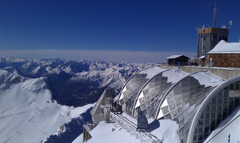 view from 2964m, Garmisch-Partenkirchen-Zugspitze