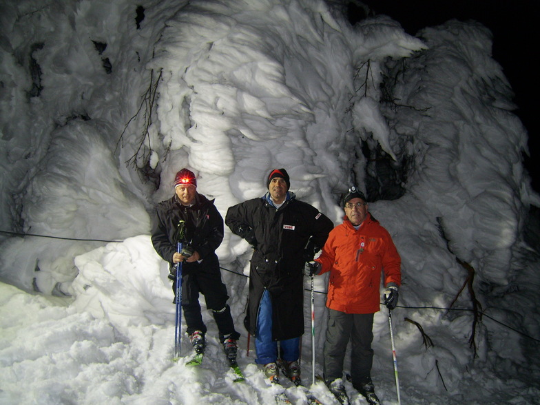 Night skiers, Pilion