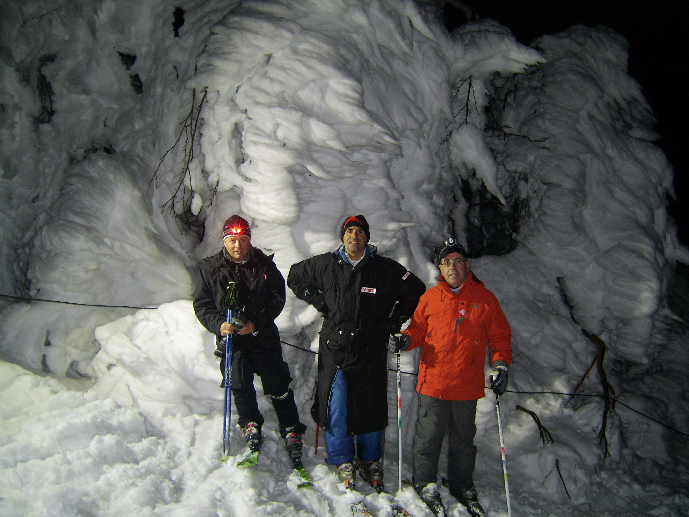 Night skiers, Pilion