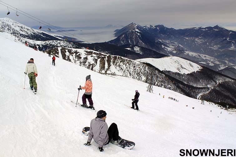 Snow and weather situation @ Brezovica 05 March