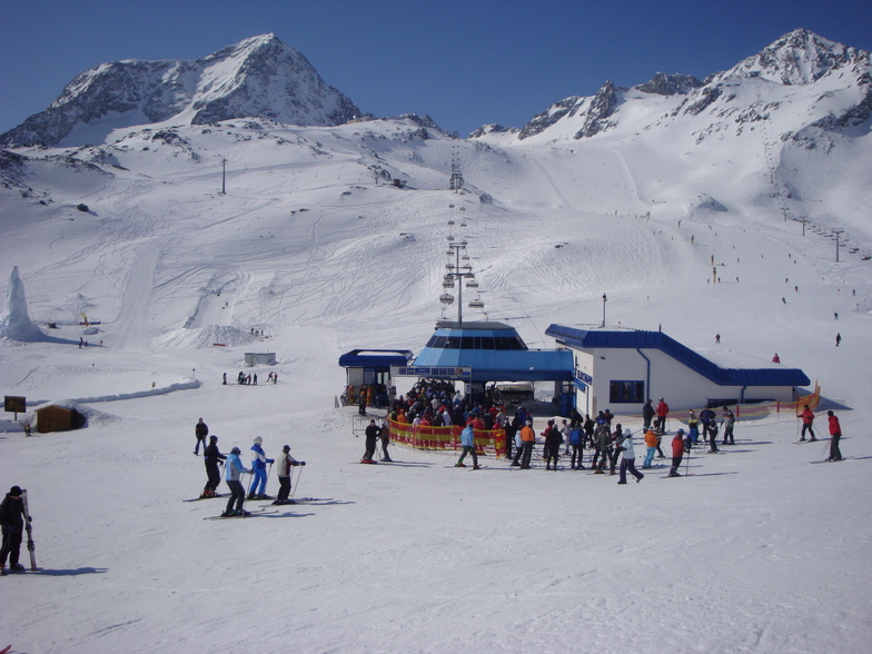 Wide open, Stubai Glacier