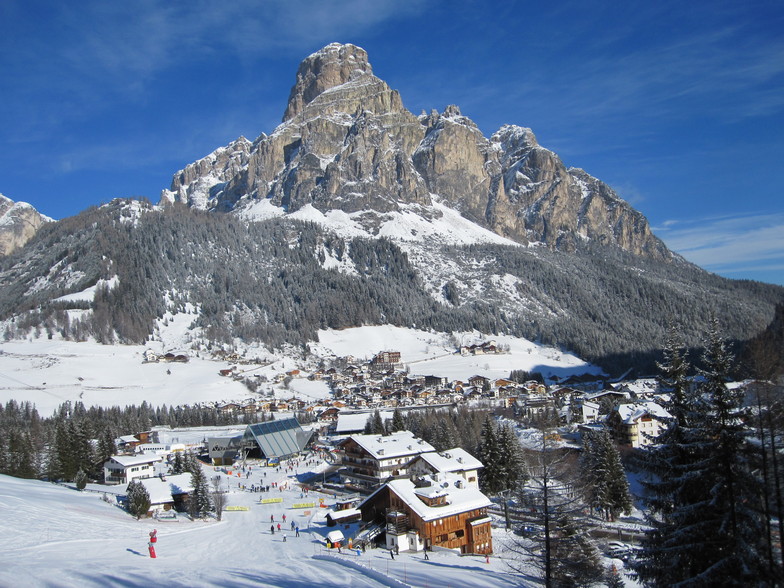 Entering Corvara, Corvara (Alta Badia)