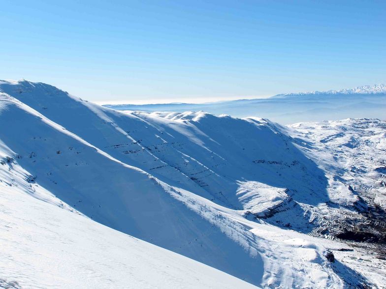Highest elevation in Kfardebian, Mzaar Ski Resort