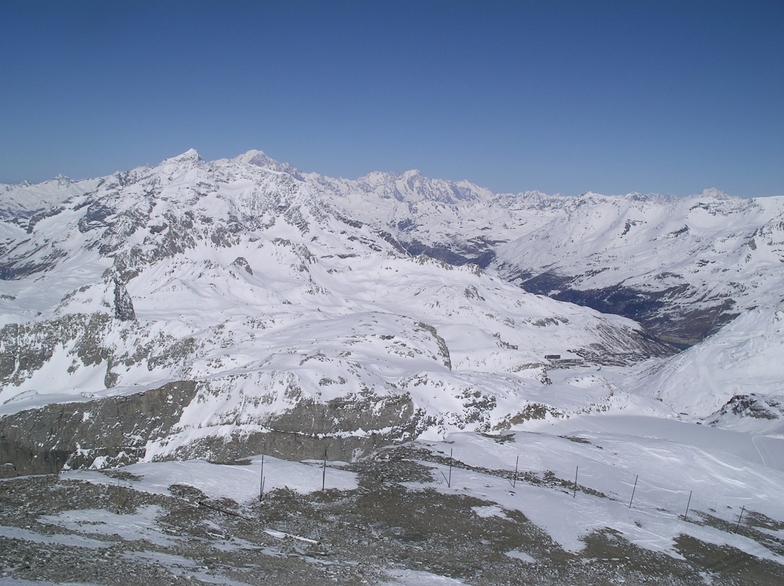 Mont Blanc from Grande Motte, Tignes