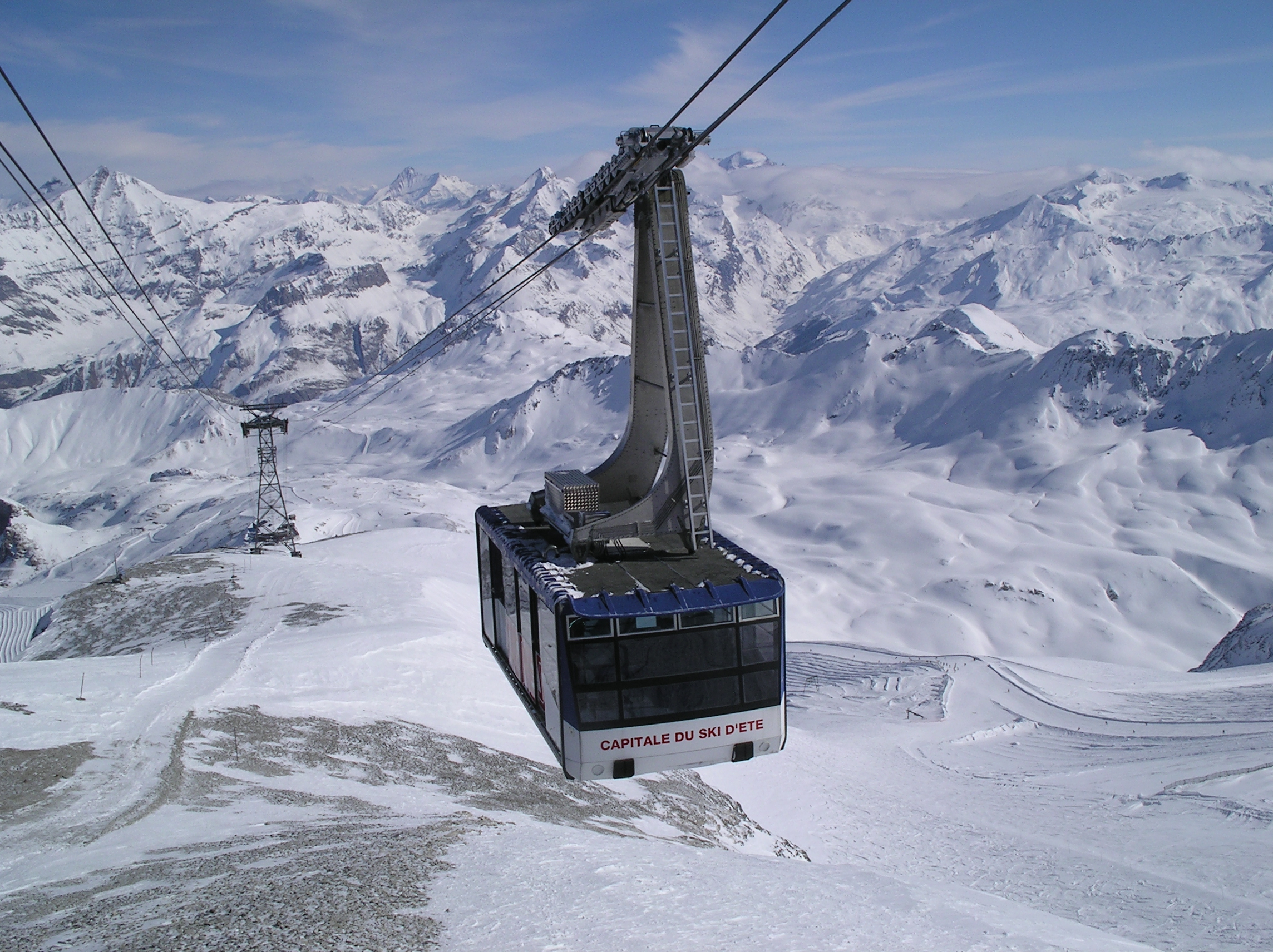 Grande Motte cable car, Tignes