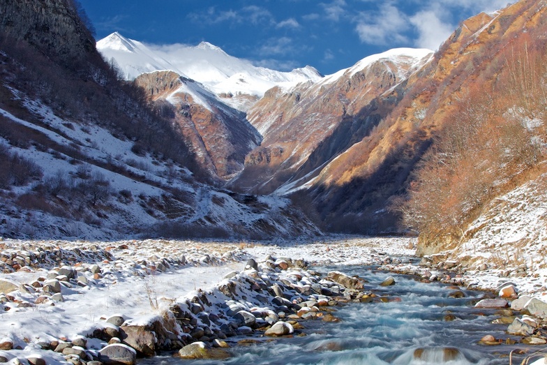 In the vicinity of Gudauri