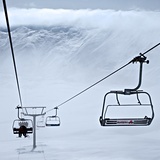 Powder day in Gudauri, Georgia