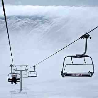 Powder day in Gudauri