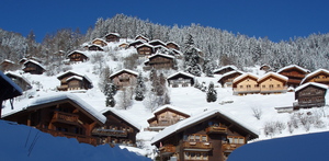 chalets in Grimentz photo