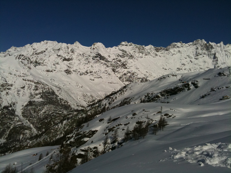 Half way to Valtournenche, Breuil-Cervinia Valtournenche