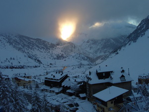 Amaneciendo, Candanchu photo