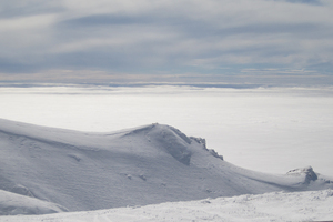 over the clouds, Kalavryta Ski Resort photo