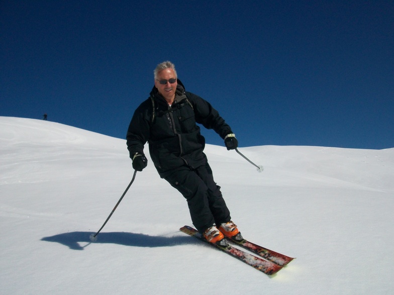Spring snow in La Plagne