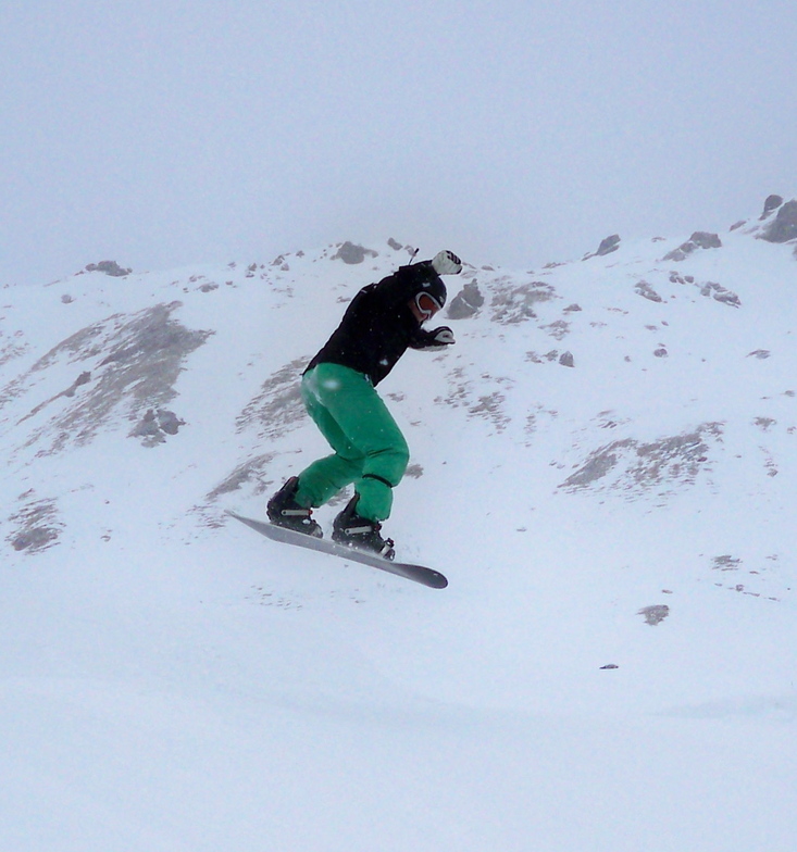 Snowpark in Grimentz