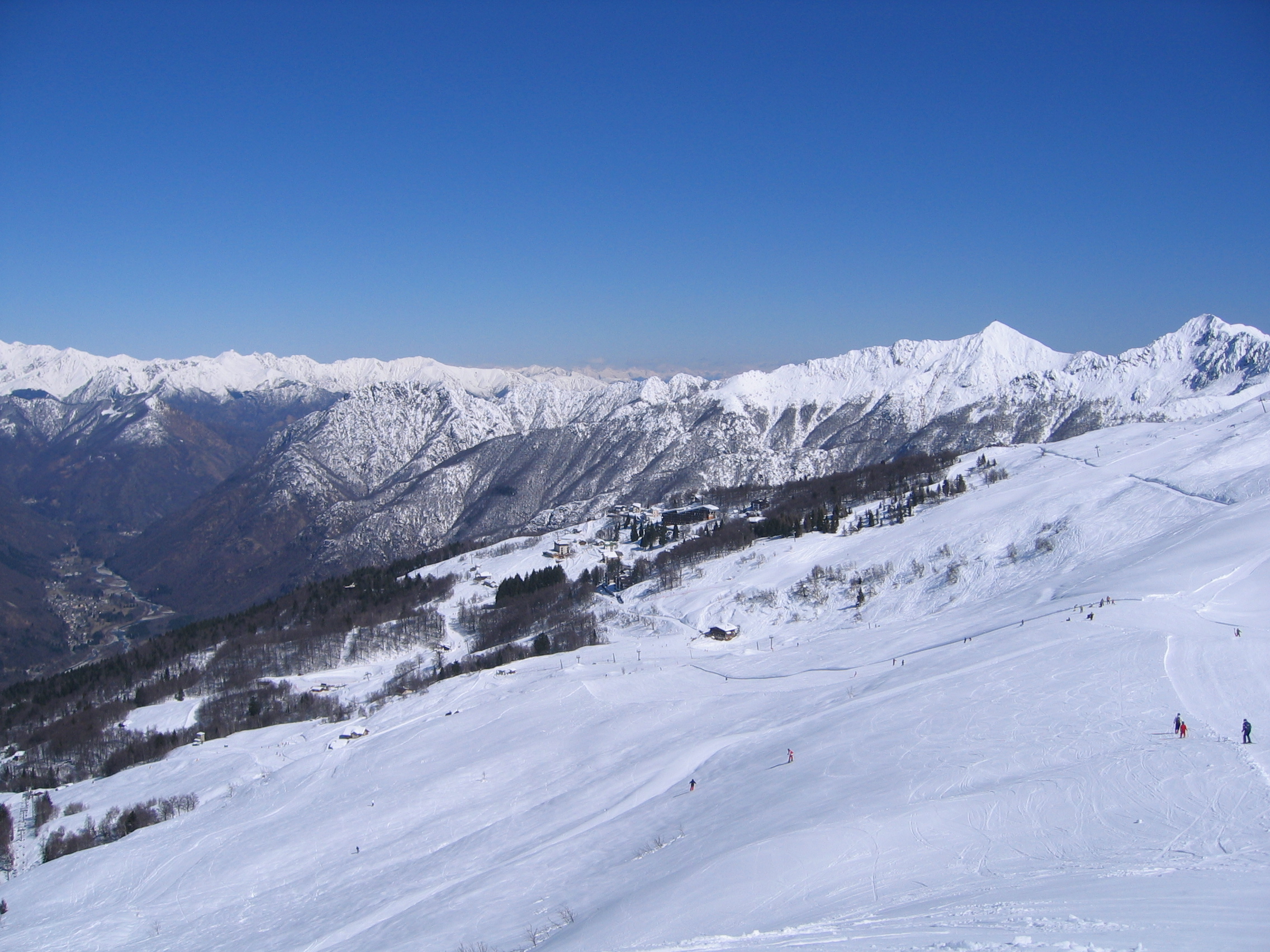 Vista dall'alto, Scopello Alpe di Mera
