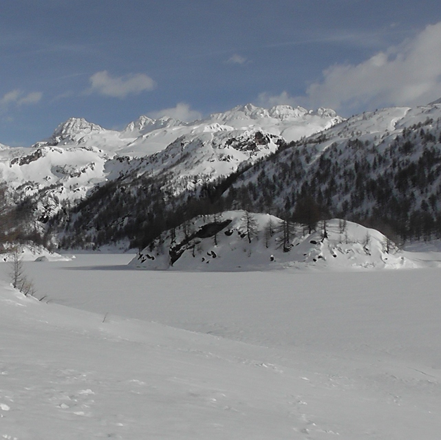 il lago ghiacciato, Alpe Devero