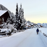 On the way to Alpine Retreat, Adelboden