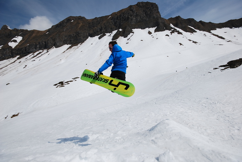 Late season in Flaine