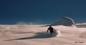 Fresh tracks, Flaine photo