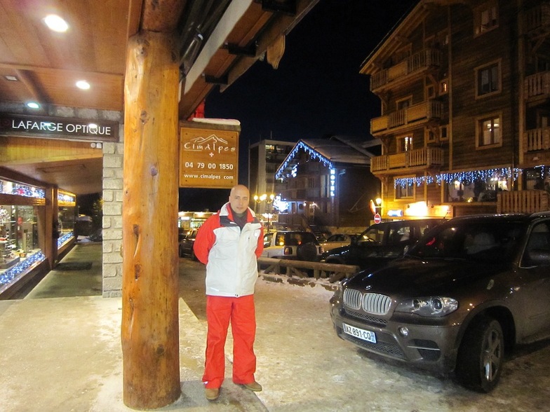 premier jour de nouvelle année 2011, Courchevel