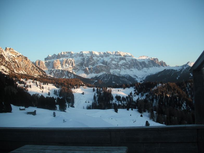 Stunning views on the sella ronda, Val Gardena