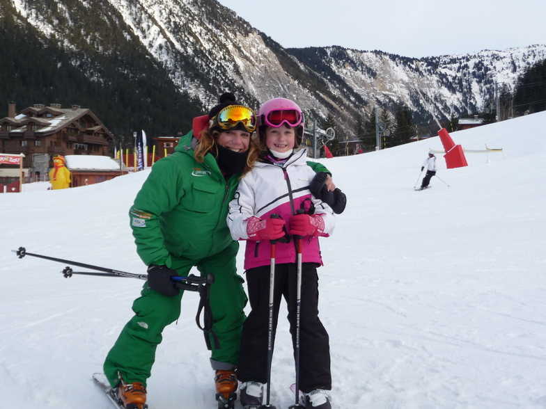 bottom of belvedere, Courchevel